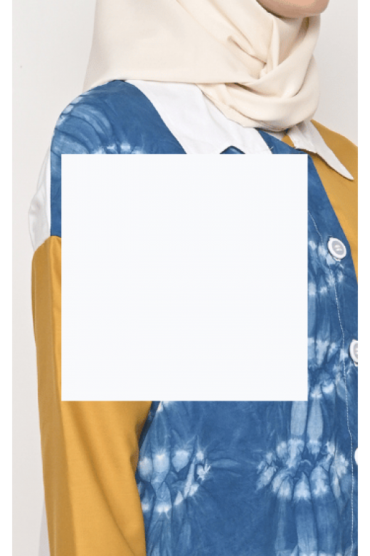 Ersa Blouse Shibori Saffron